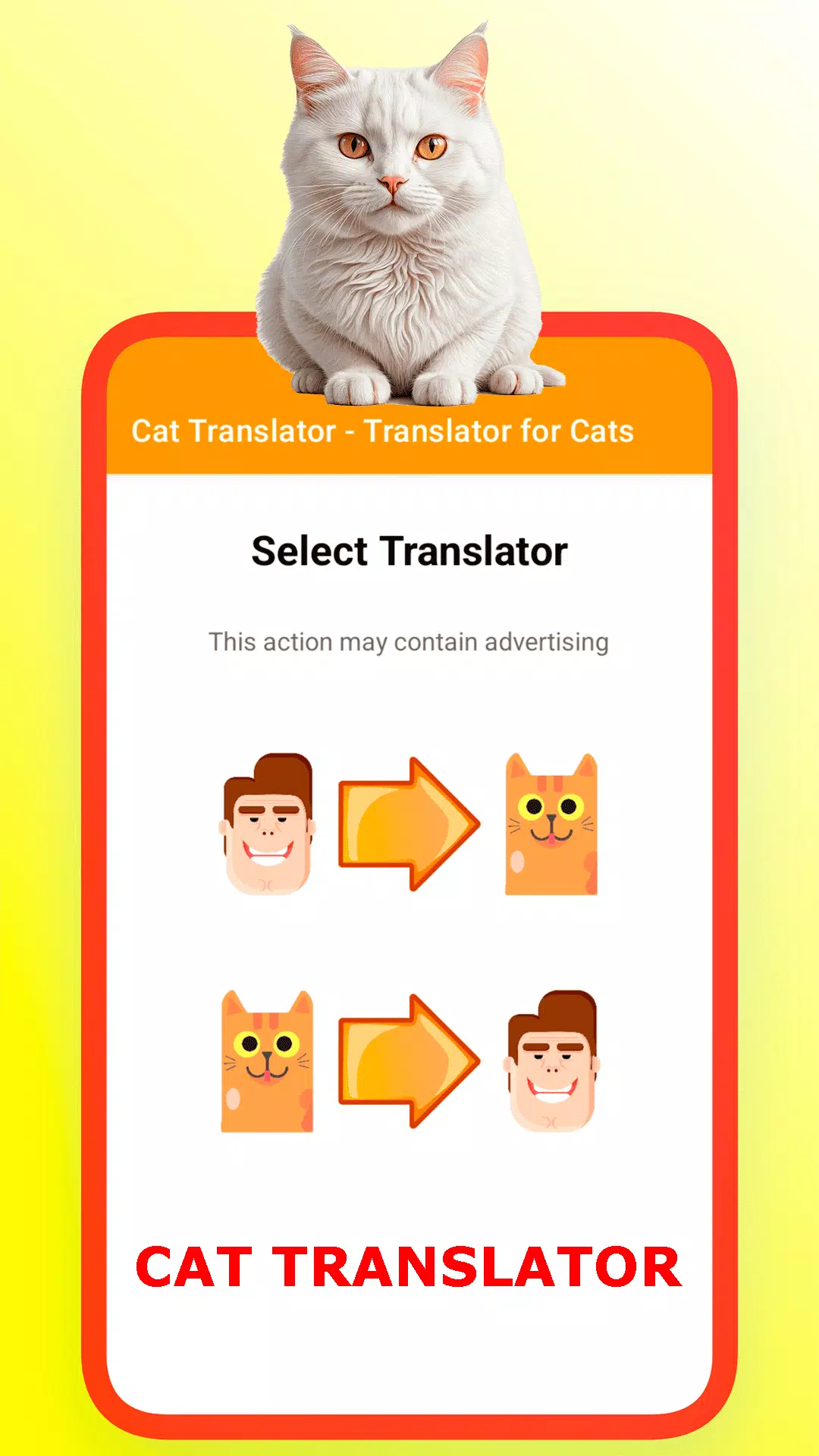 Translator for Cats Prank Ảnh chụp màn hình 1