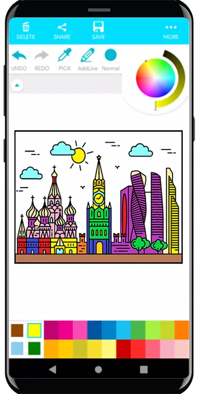 Schermata Coloring Travels 2