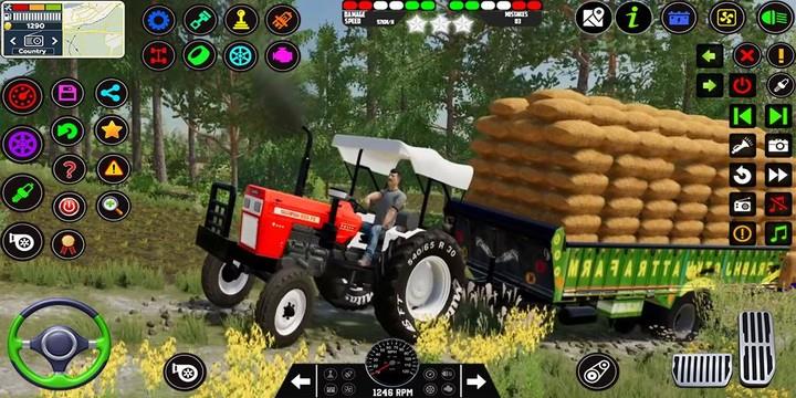 Tractor Games: Tractor Farming स्क्रीनशॉट 2