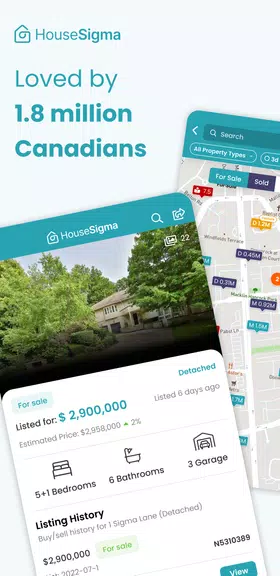 HouseSigma Canada Real Estate Screenshot 0