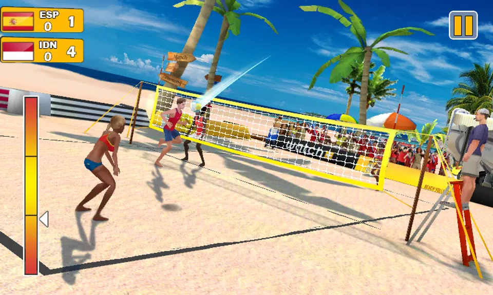 Beach Volleyball 3D Captura de tela 2