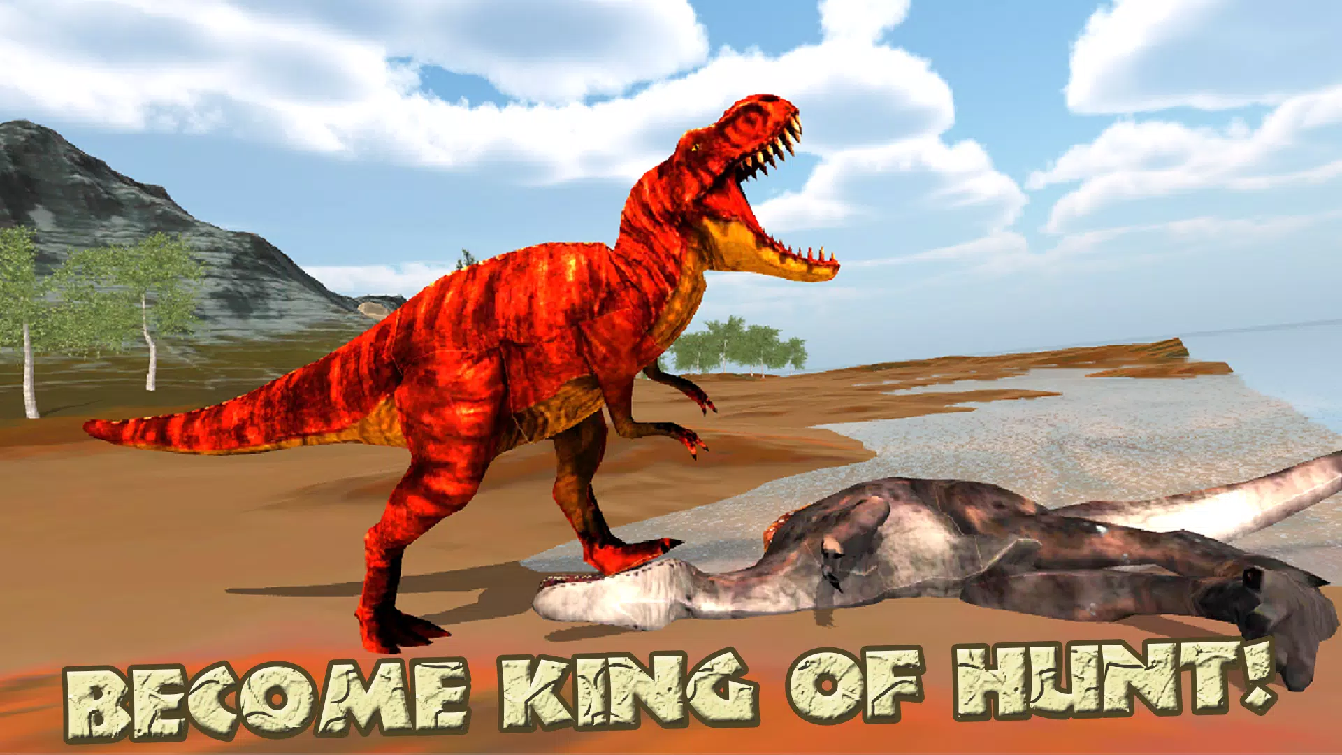 Hungry T-Rex Island Dino Hunt Capture d'écran 3