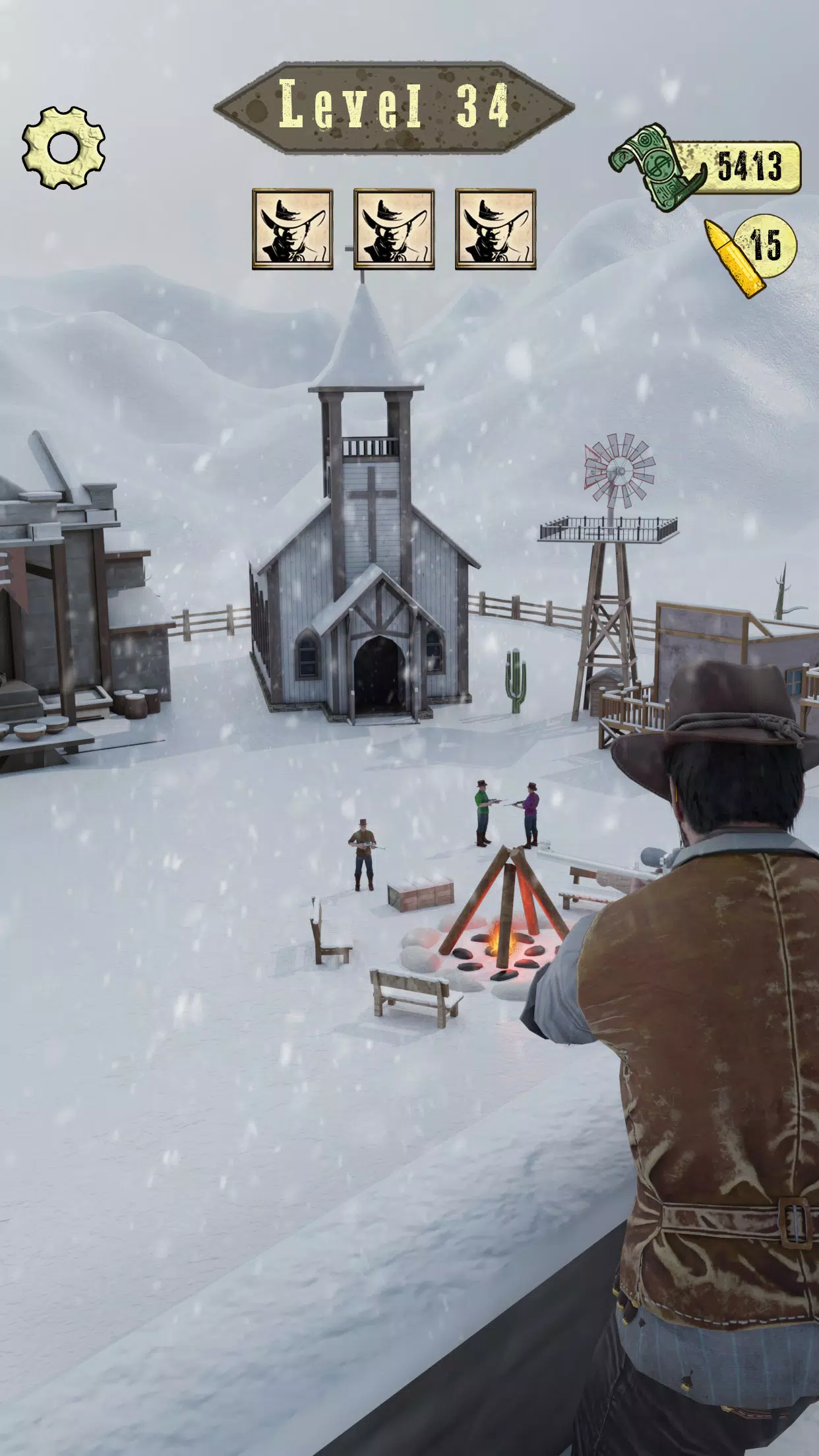 Wild West Sniper Captura de tela 3