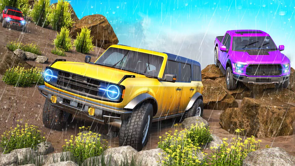 jeep games 4x4 off road car 3d Captura de tela 1