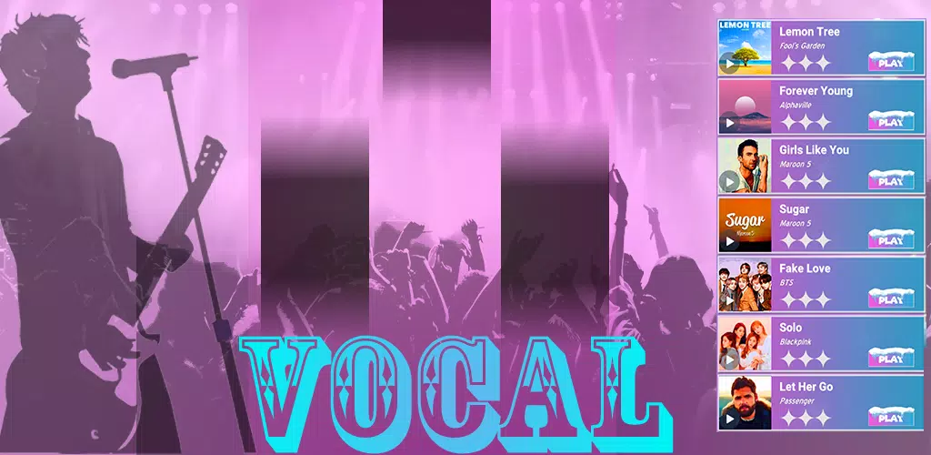 Music Vocal Piano Games Captura de tela 0