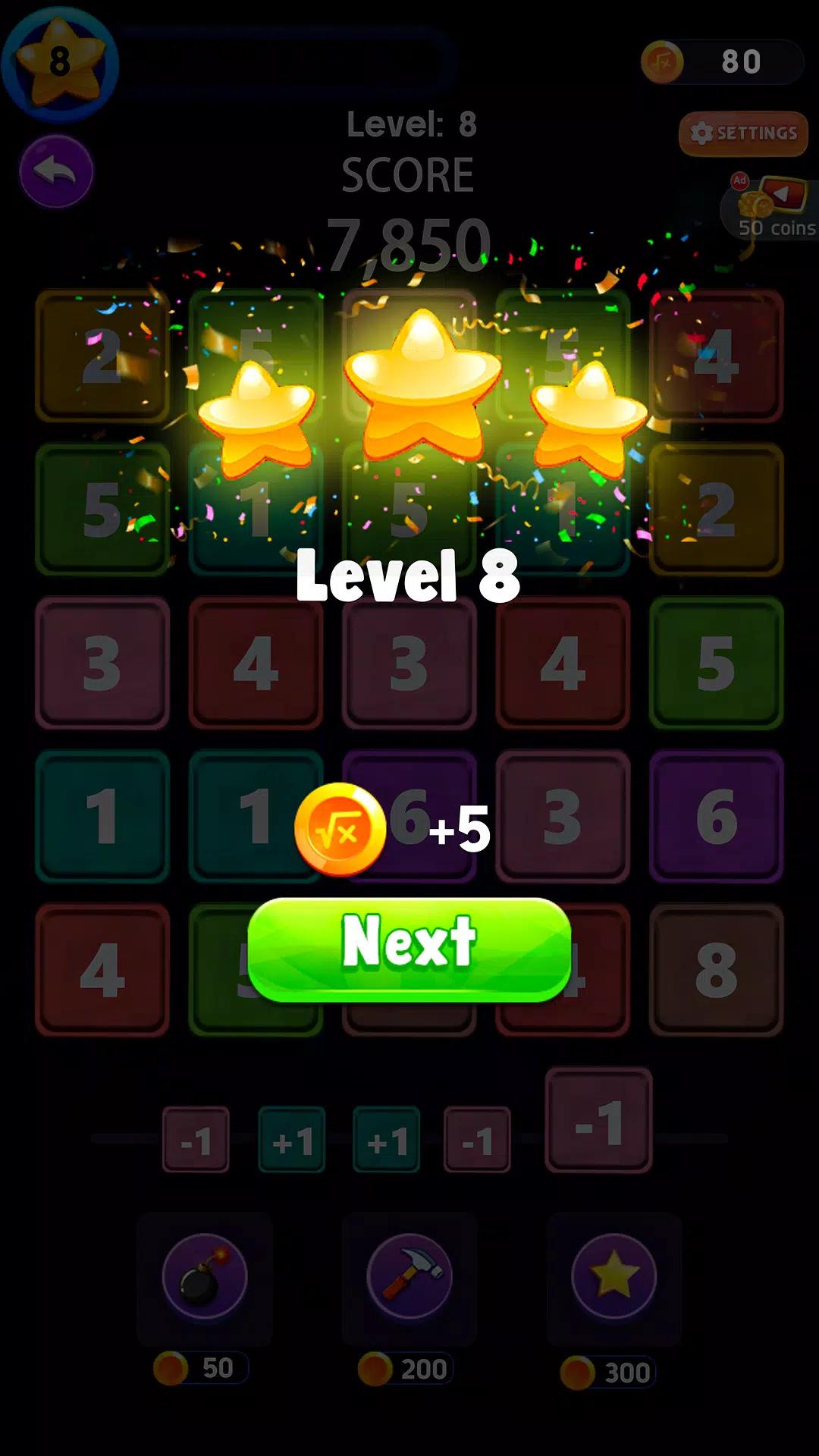 Number Merge Puzzle Match スクリーンショット 3