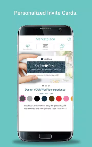 WedPics - Wedding Photo App ภาพหน้าจอ 3