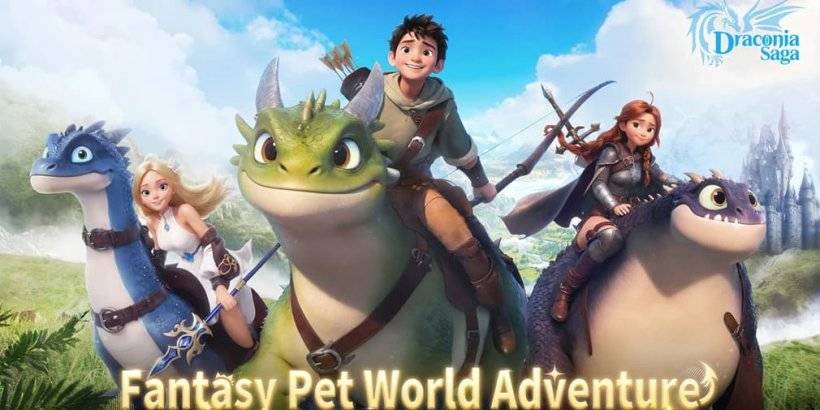 DRACONIA SAGA GLOBAL: Aventura cheia de ação chega a iOS, Android em breve