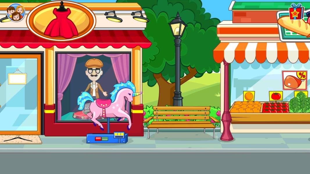 My Town: Jogo de Fazer Compras Captura de tela 2