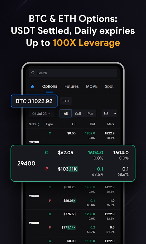 Delta Exchange ภาพหน้าจอ 3