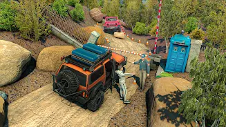 Offroad 4x4 Pickup Truck Games Schermafbeelding 3