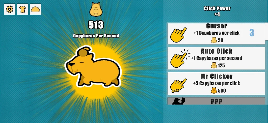 Capybara Clicker 스크린샷 0