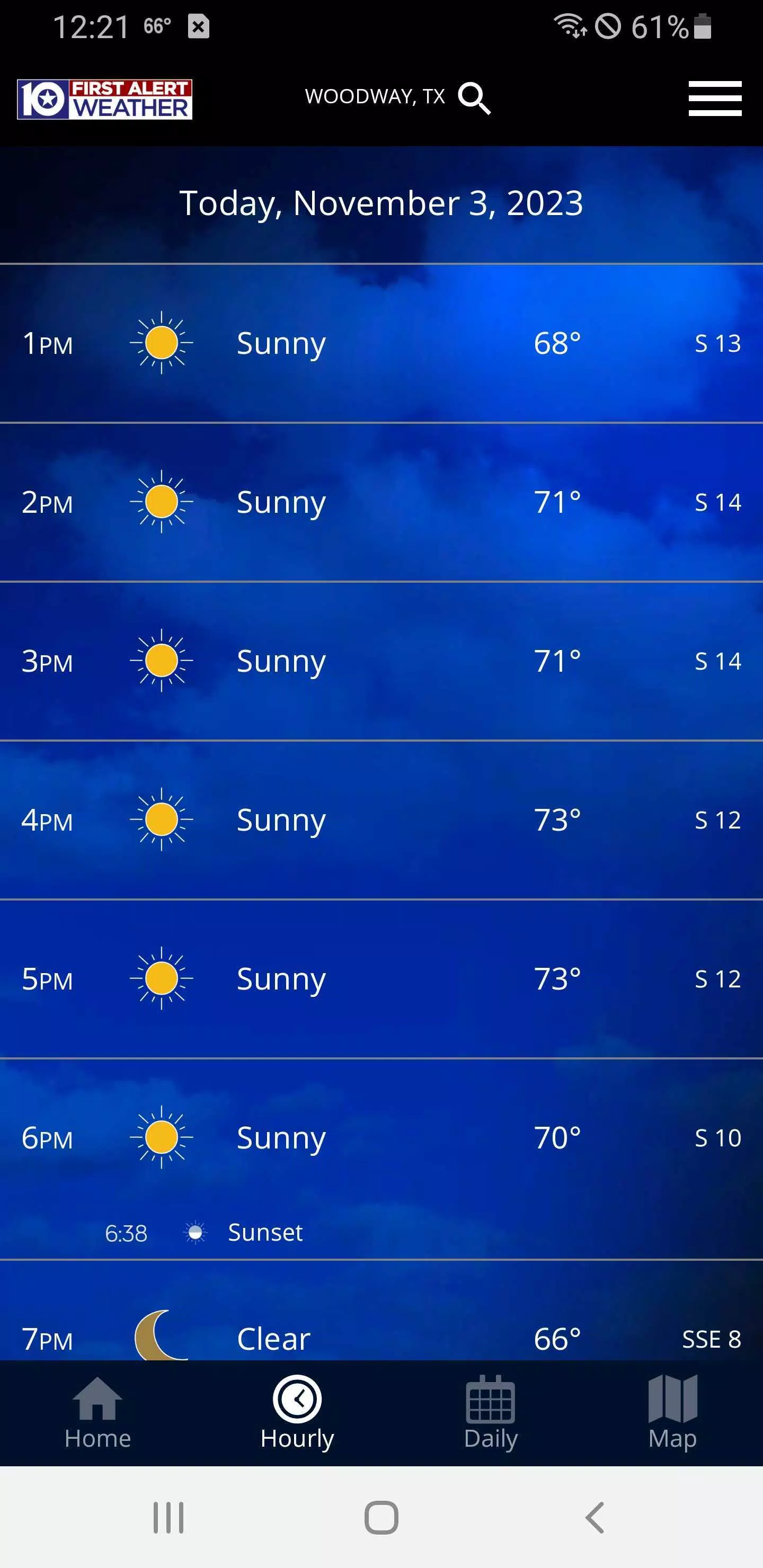 KWTX Weather 스크린샷 1