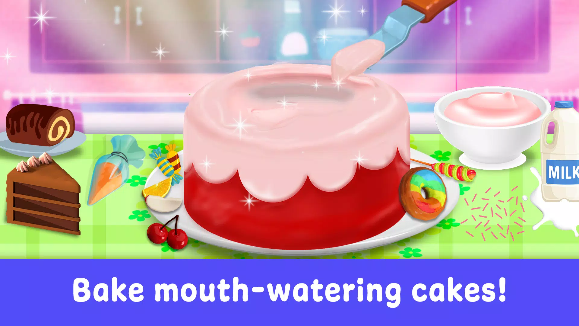 Cake Maker Games for Girls应用截图第0张