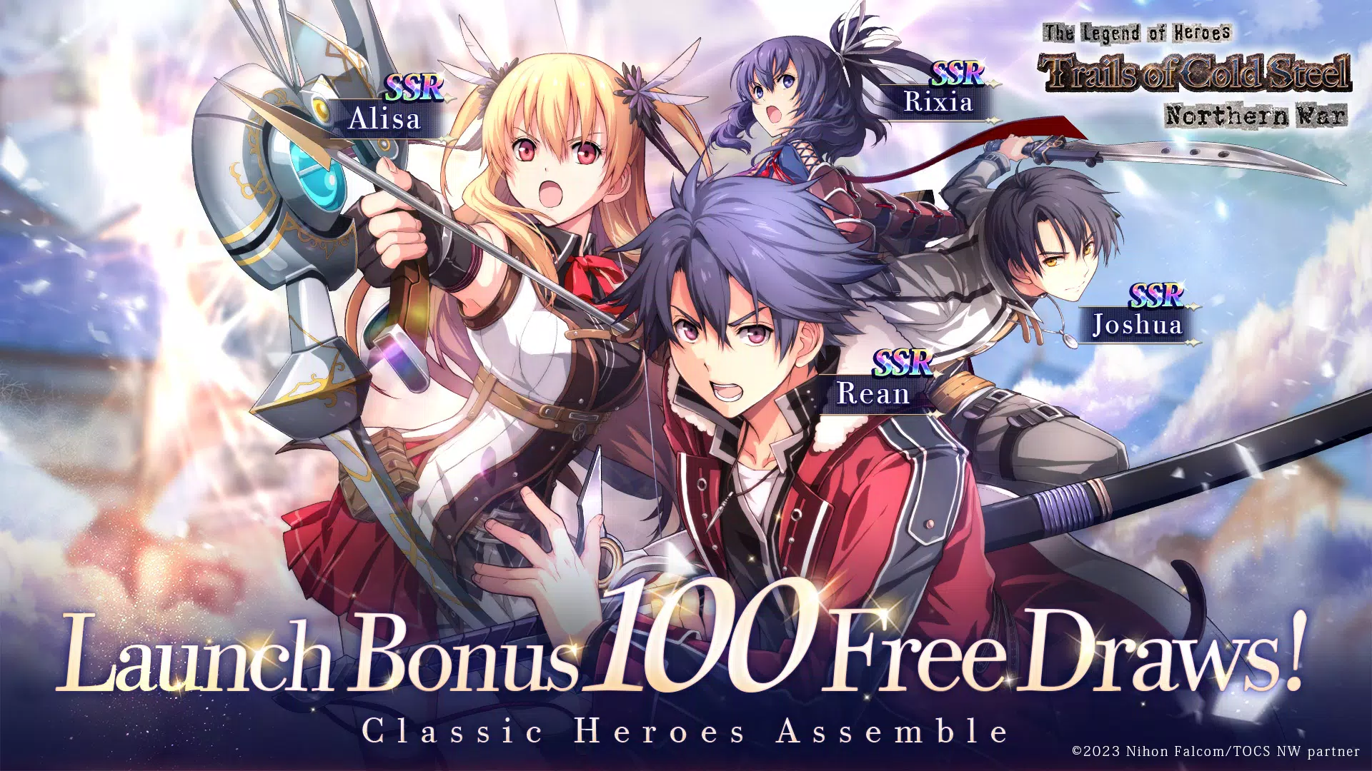 Schermata Trails of Cold Steel:NW 0