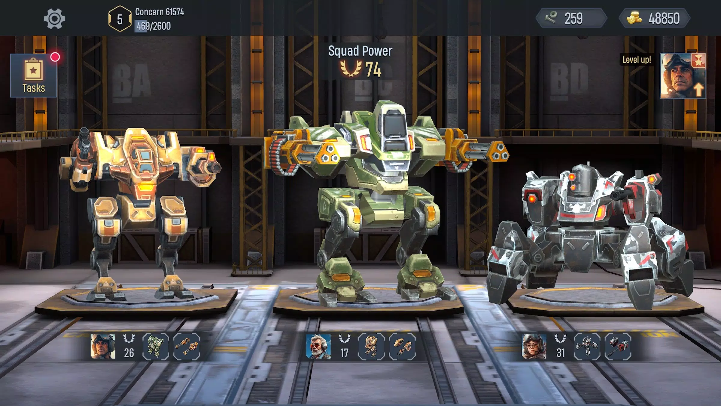 Concern: Mech Armored Front Zrzut ekranu 1