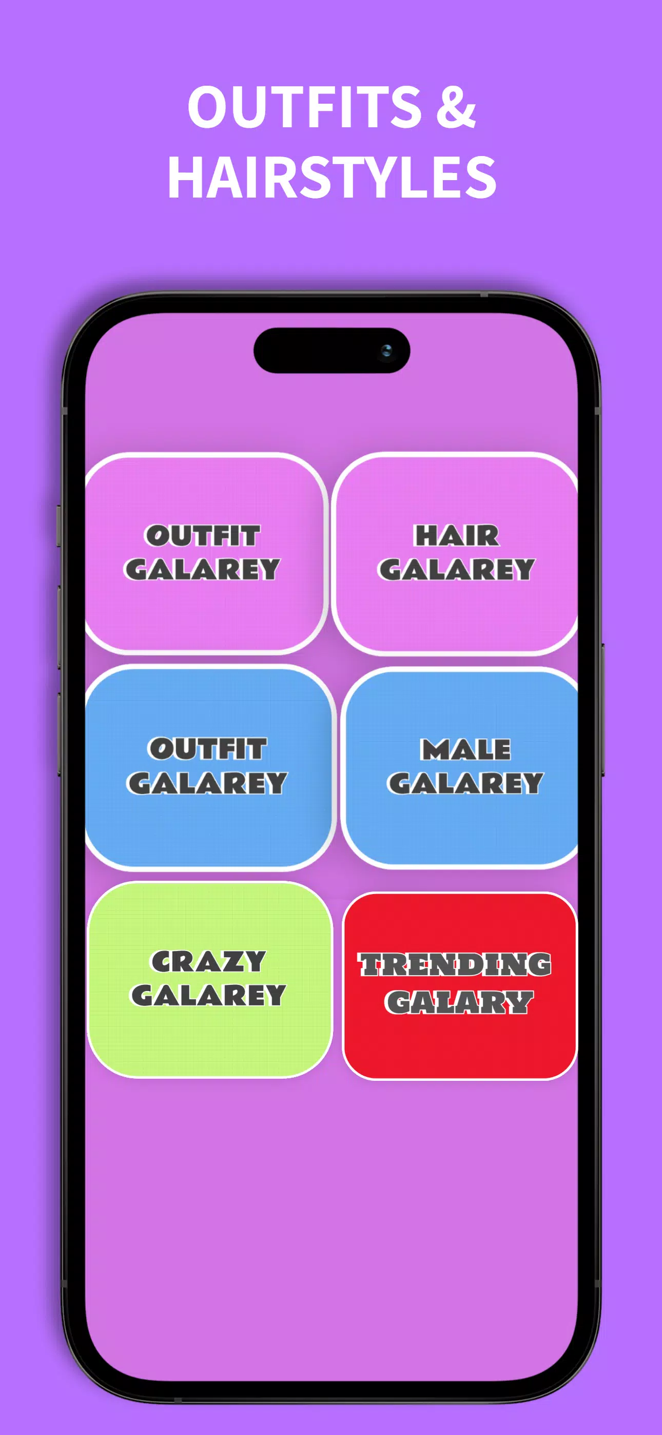 Schermata Gacha Outfits and Hairstyles 0