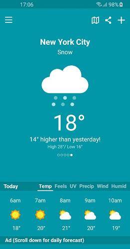 Weather & Clima - Weather Sky स्क्रीनशॉट 2