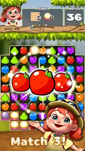 Fruits POP : Match 3 Puzzle স্ক্রিনশট 1