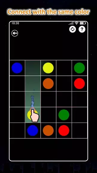 Schermata Dot Connect:match color dots 3