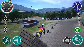 Bike Stunt Race 3D Capture d'écran 1