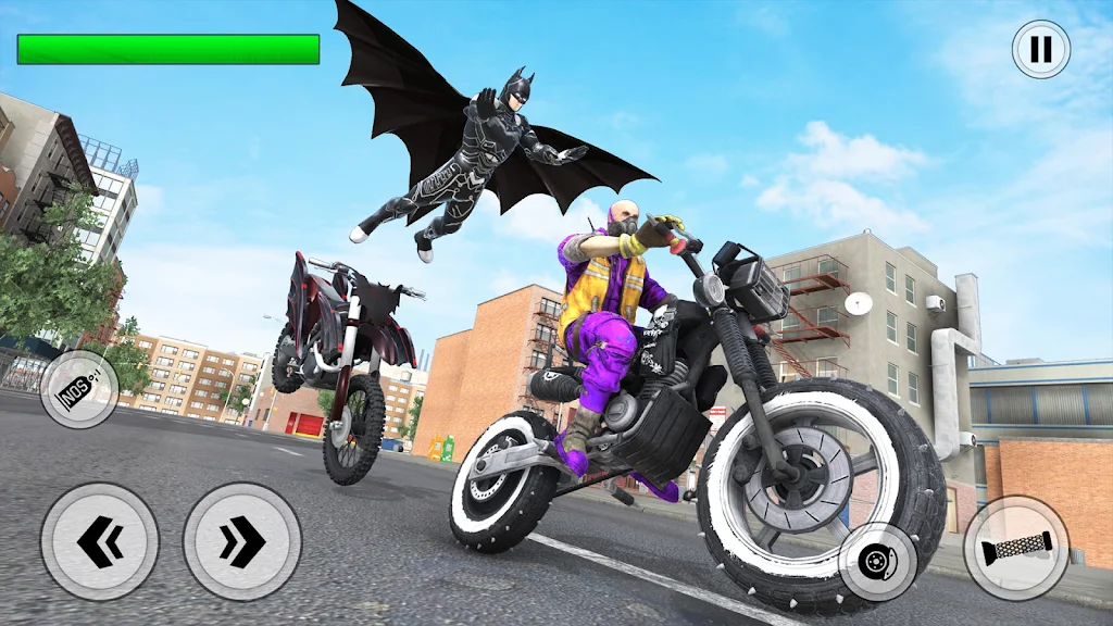 Rope Hero: Bat Superhero Games Скриншот 0