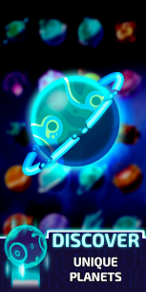 Idle Planet Miner 스크린샷 1