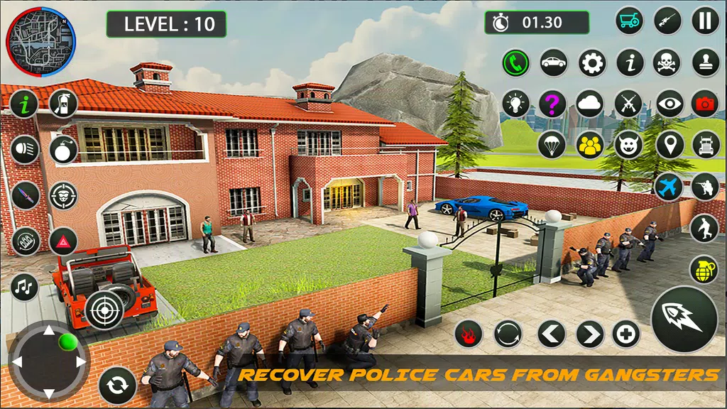 Police Game: Police Car Chase Captura de tela 1