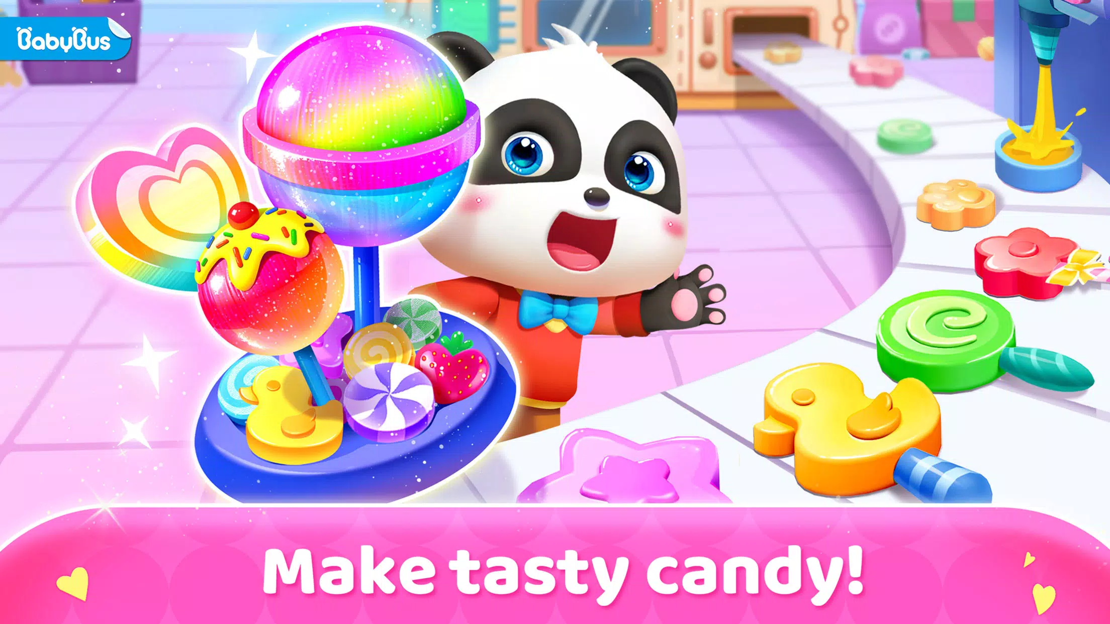 Little Panda’s Candy Shop ภาพหน้าจอ 0