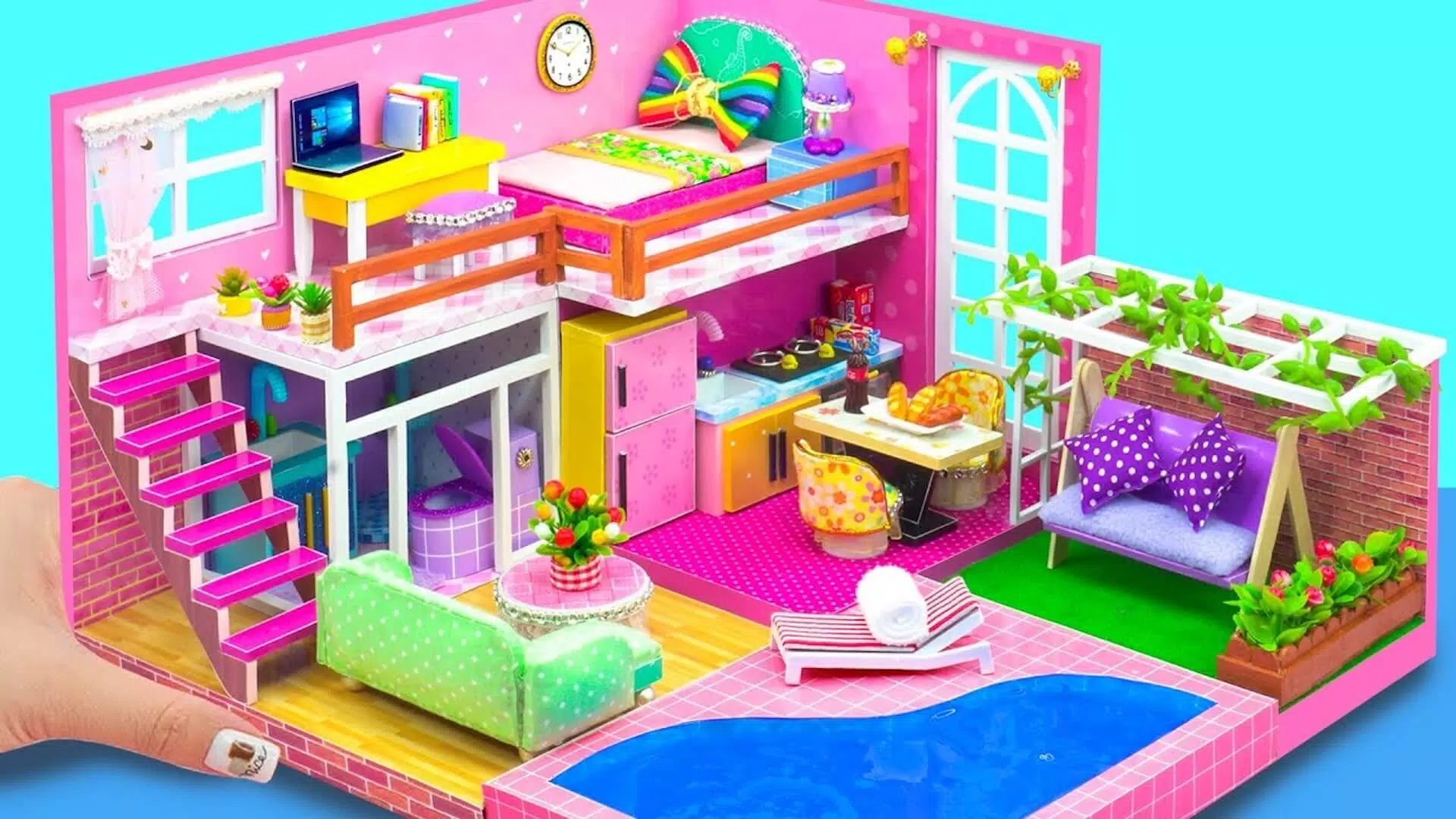 Girl Doll House Design Games ဖန်သားပြင်ဓာတ်ပုံ 1