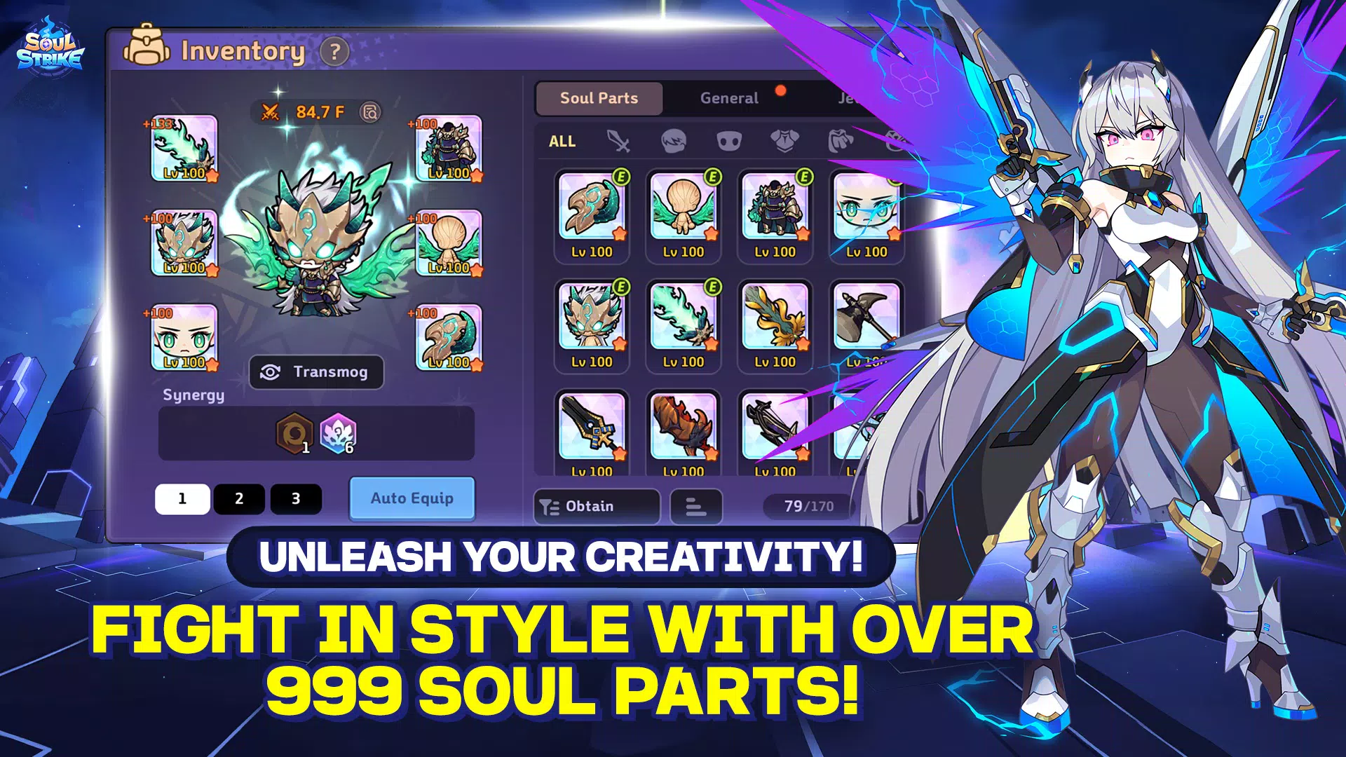 Soul Strike! ဖန်သားပြင်ဓာတ်ပုံ 2