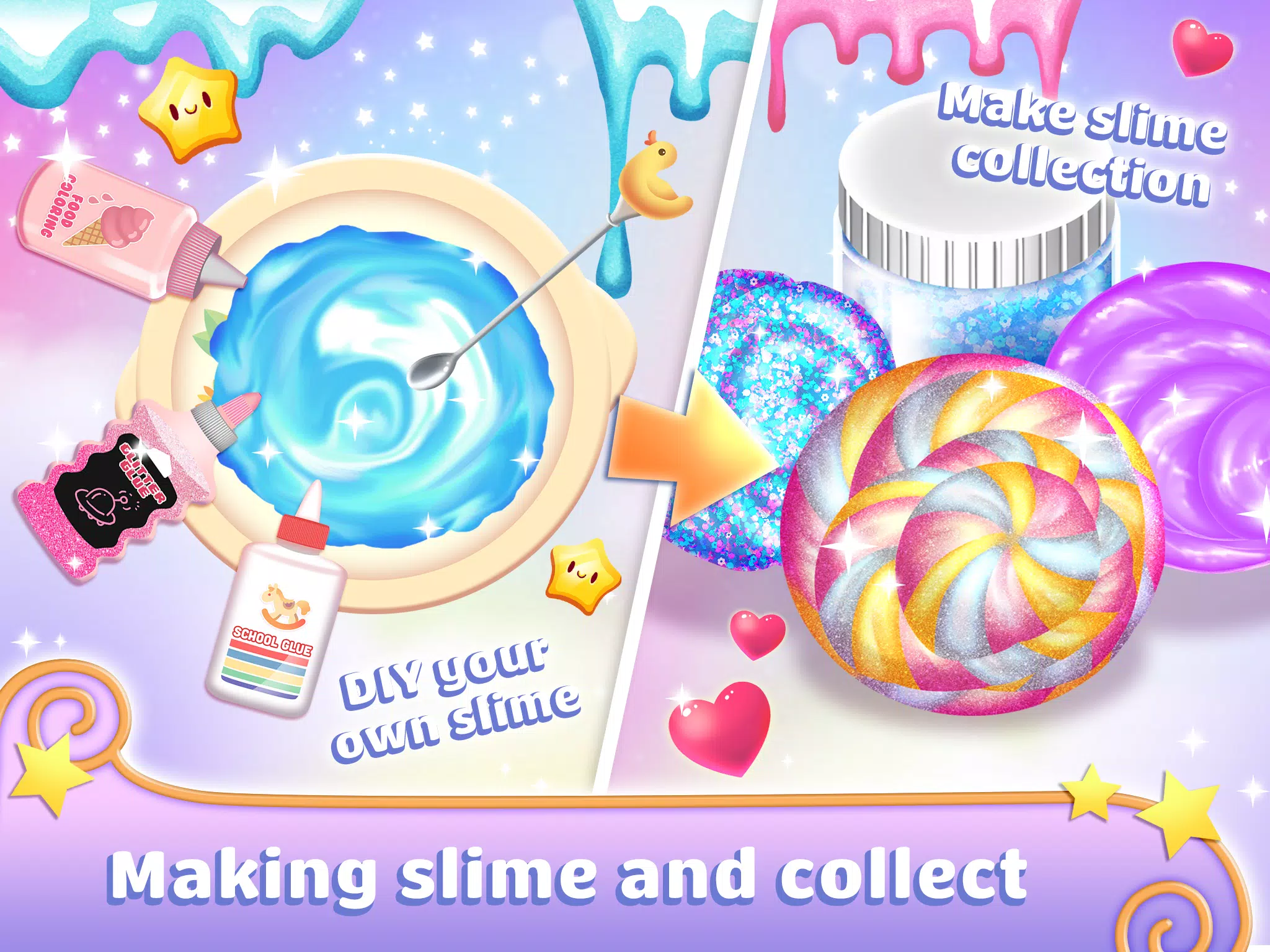 Real Slime Simulator Maker ภาพหน้าจอ 2