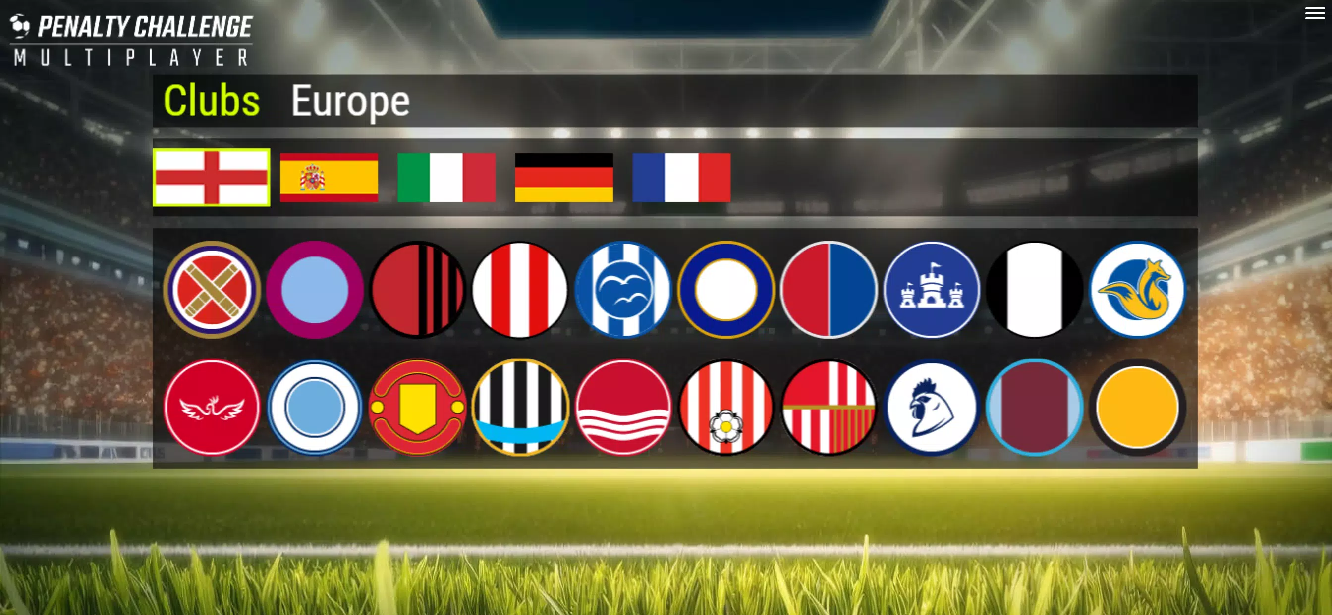 Penalty Challenge Multiplayer Schermafbeelding 1