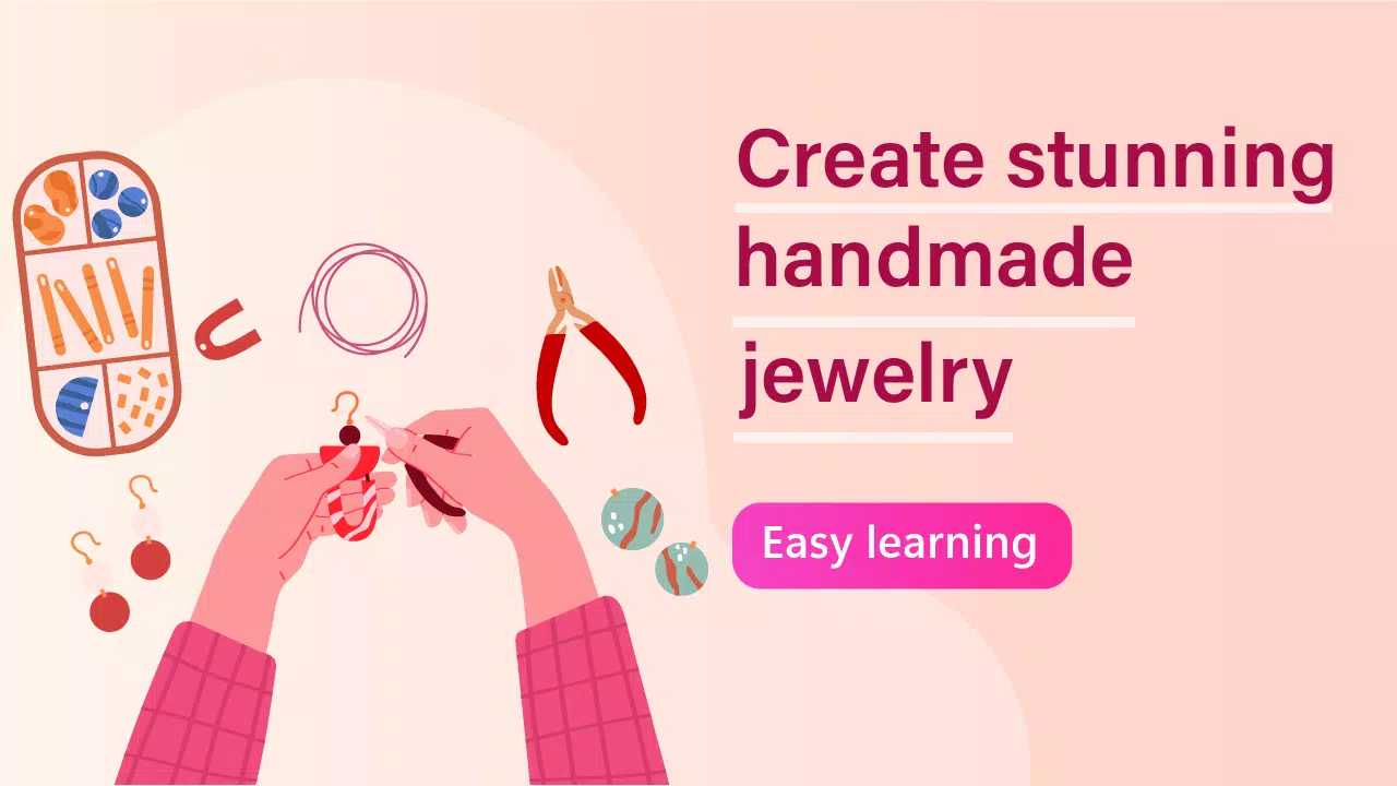 DIY Jewelry Making App Ảnh chụp màn hình 0