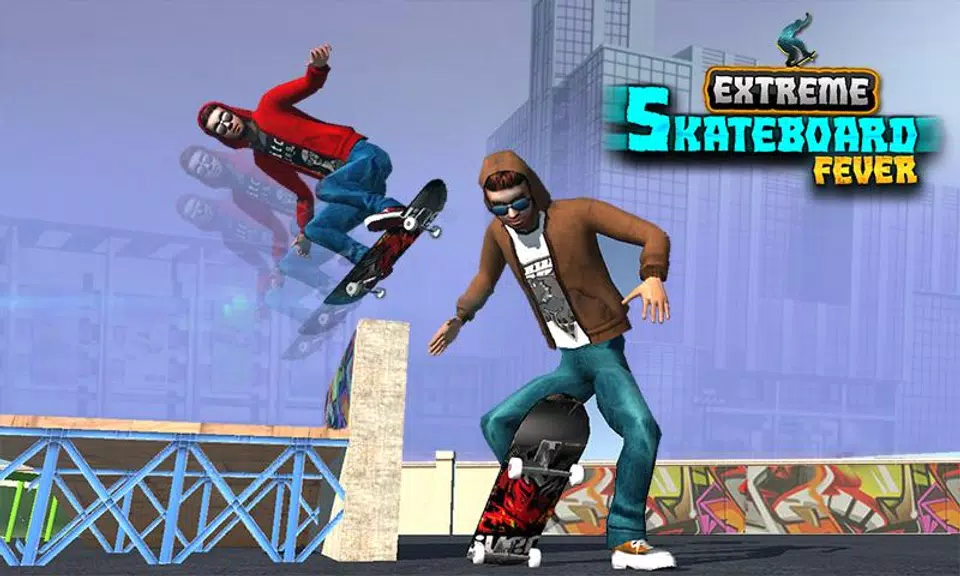 Touch SkateBoard: Skate Games Screenshot 2