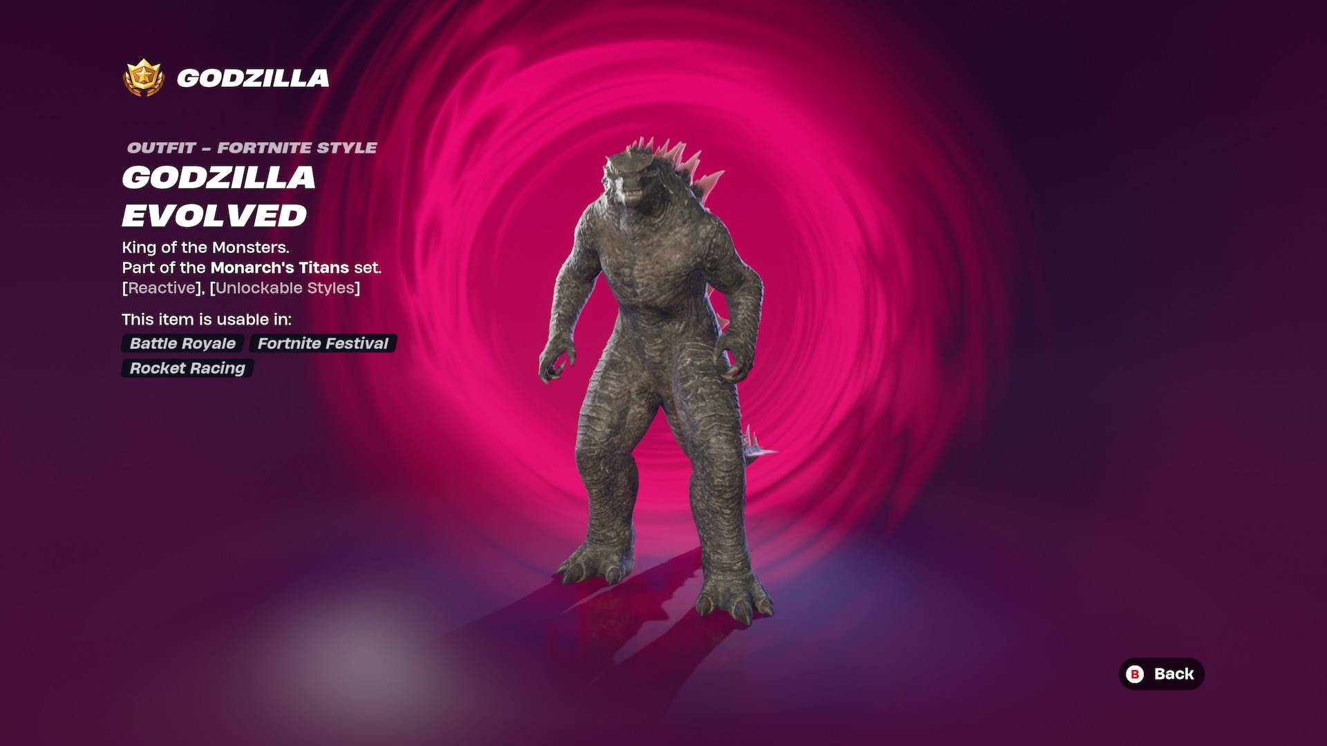 Cách mở khóa Skin Godzilla ở Fortnite: Tất cả các nhiệm vụ, được liệt kê