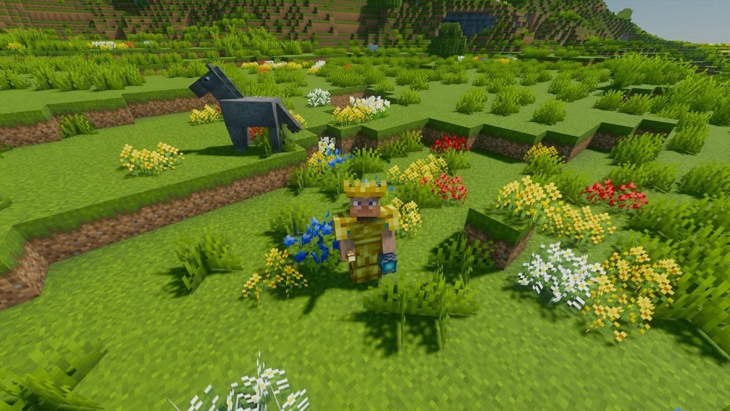 Minecraft florecientes flores de flora