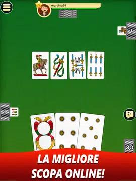 Scopa Online - Gioco di Carte Captura de tela 3