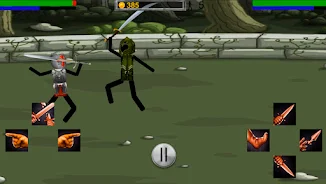 Stickman Sword Duel Captura de tela 2