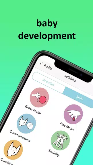 Baby milestones tracker Indigo Скриншот 3
