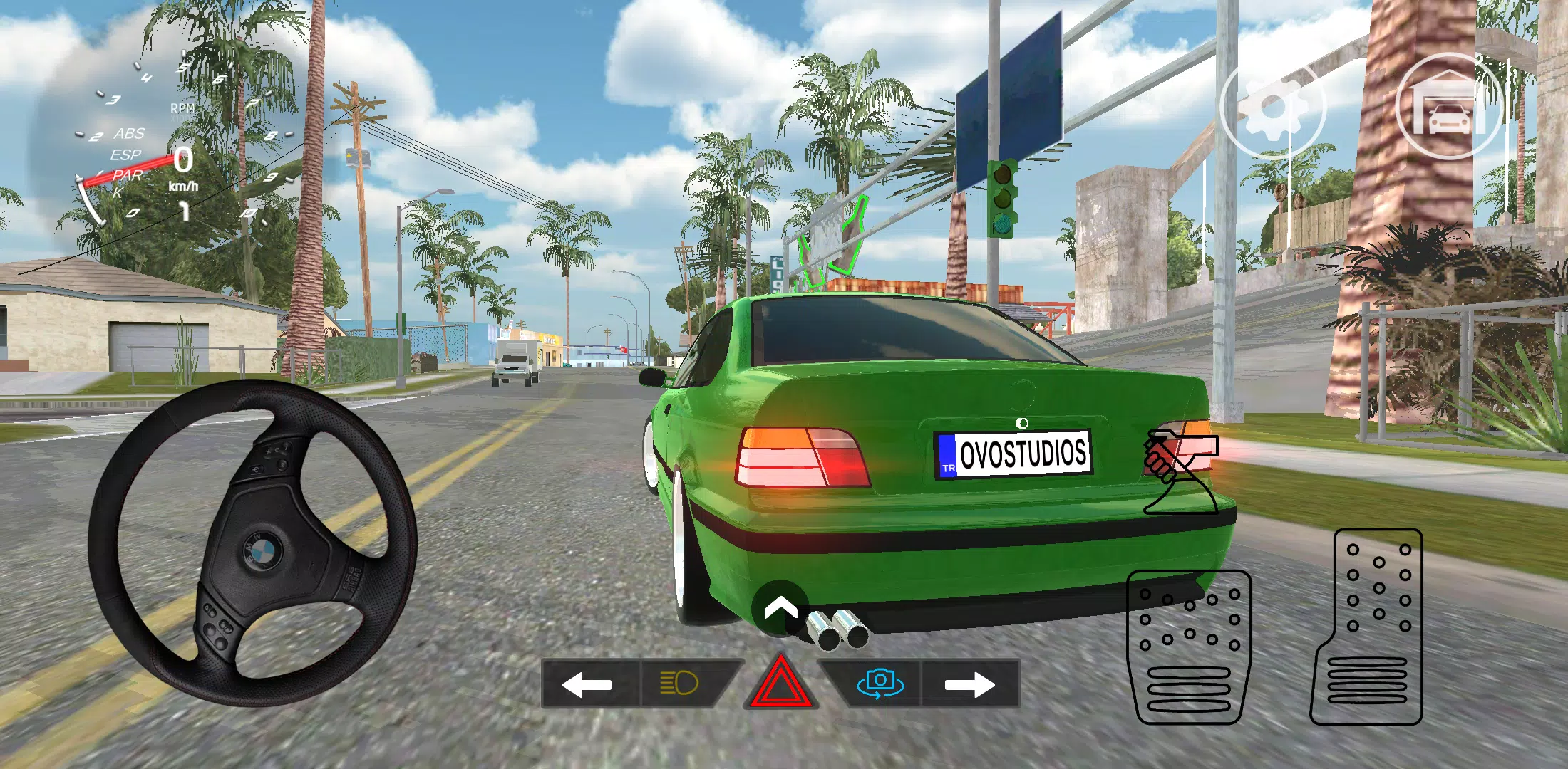 E36 M3 Drift & Park Simulator Tangkapan skrin 0