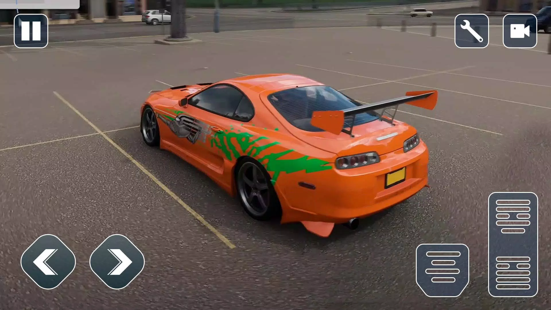 Fun Race JDM Supra Car Parking Screenshot 0