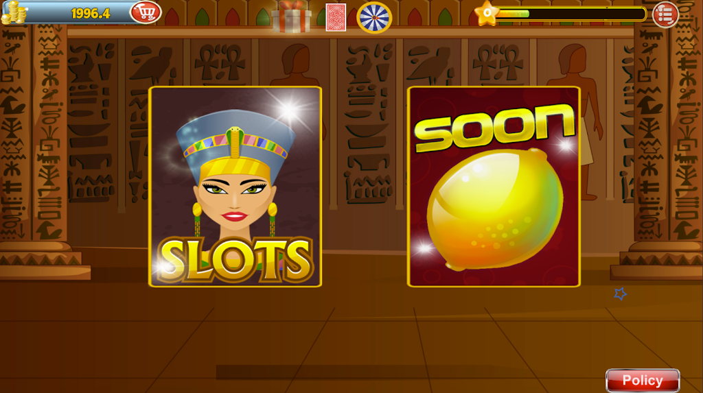 Classic Cleopatra Egypt Slot Machine ♛ स्क्रीनशॉट 1