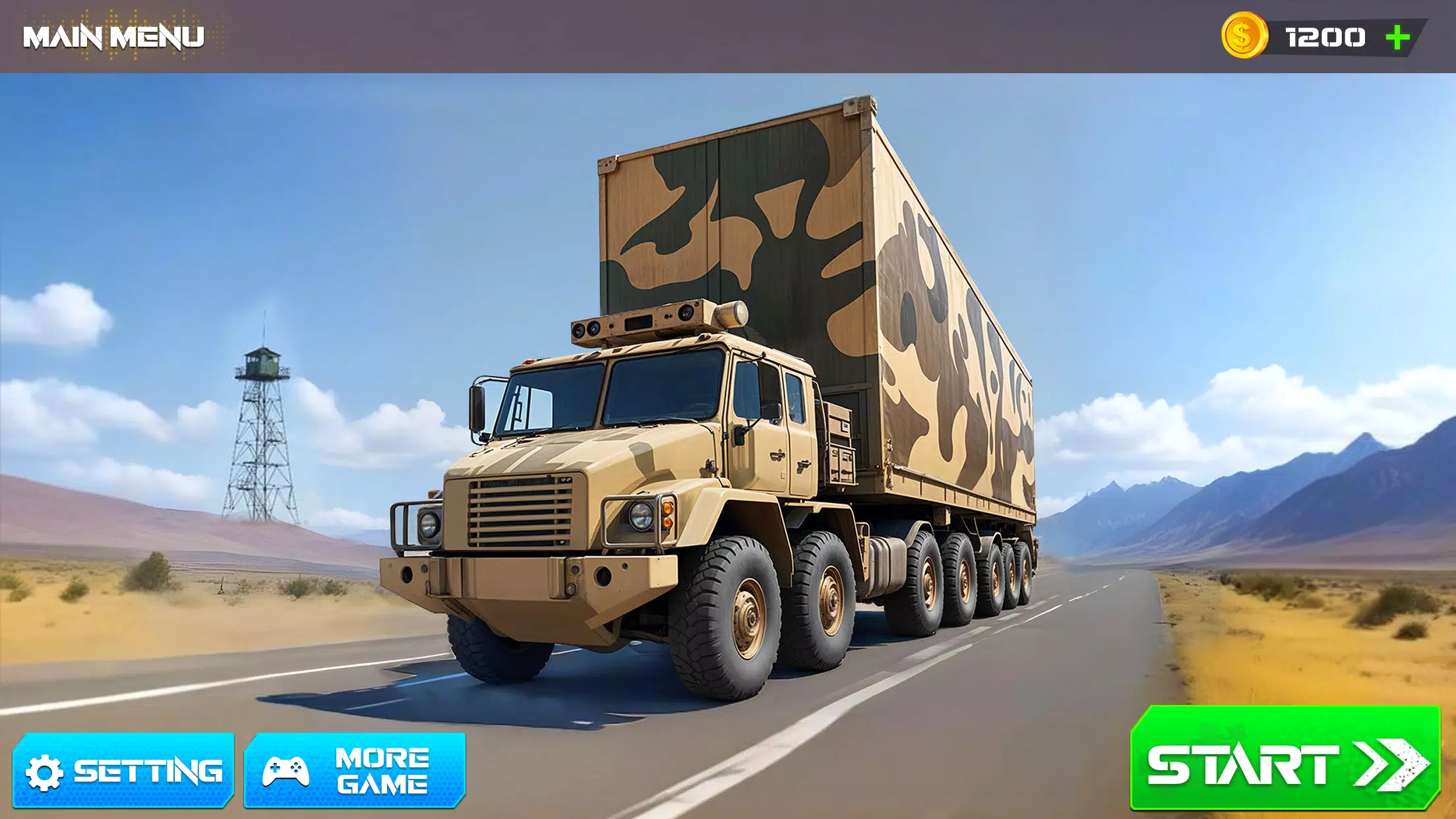 Army Cargo Truck Driving Games應用截圖第0張