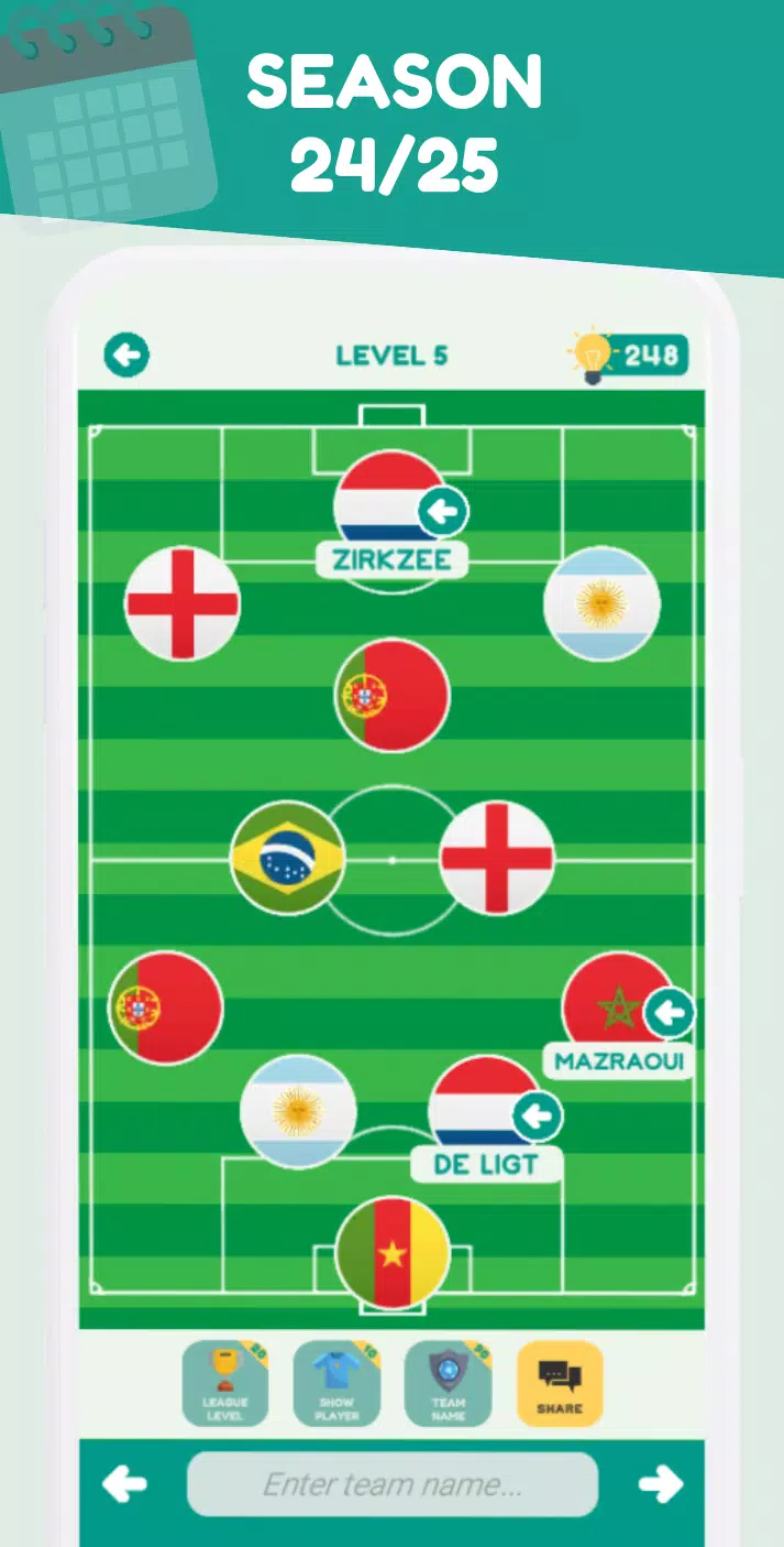 Schermata Guess Football Teams Quiz 2024 2