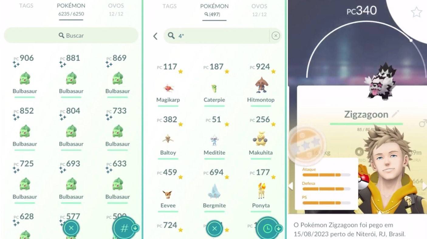 สินค้าคงคลังPokémon Go