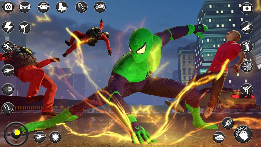 Rope Hero Spider: Spider Games Captura de tela 2