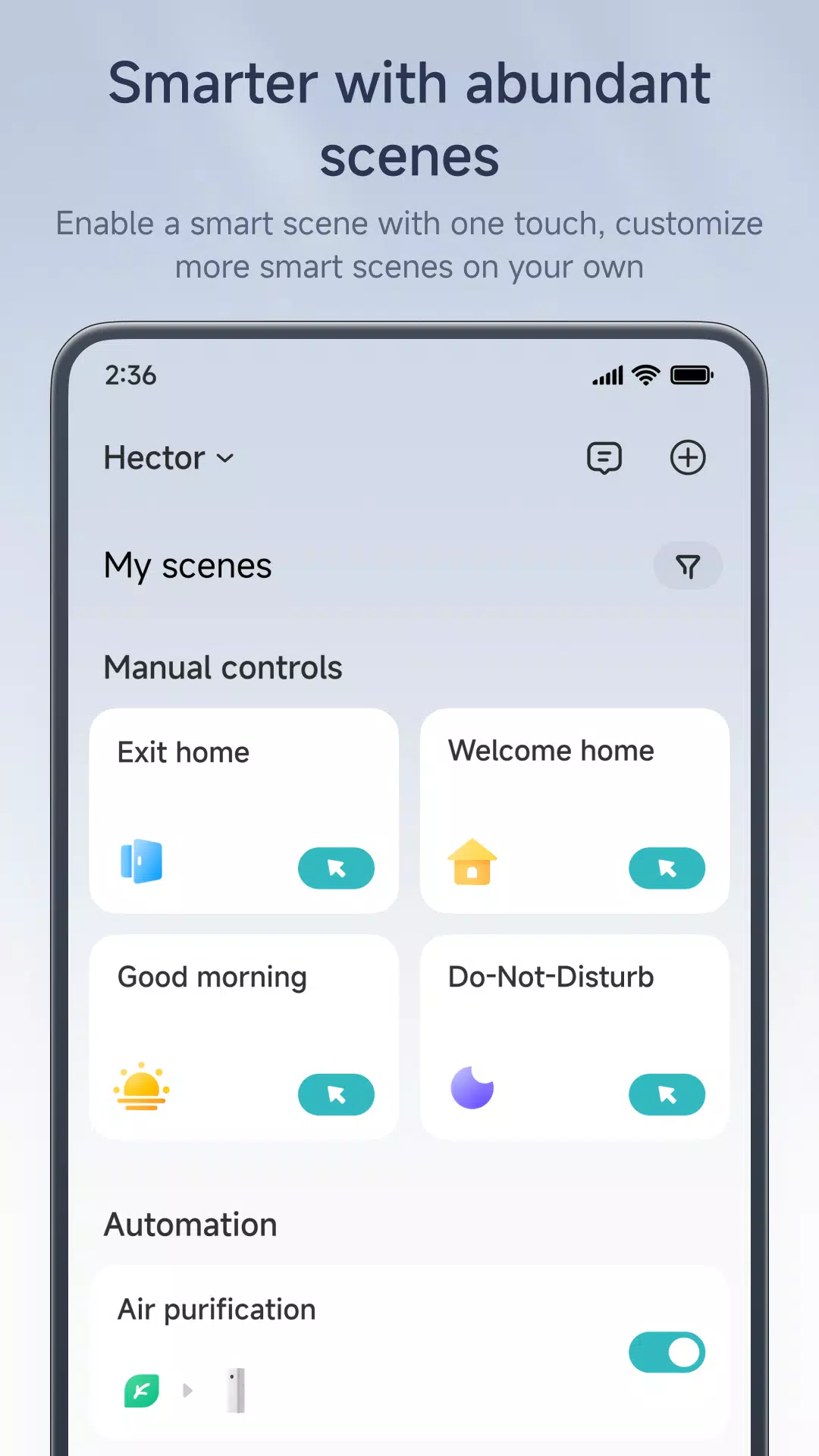 Xiaomi Home Captura de pantalla 1