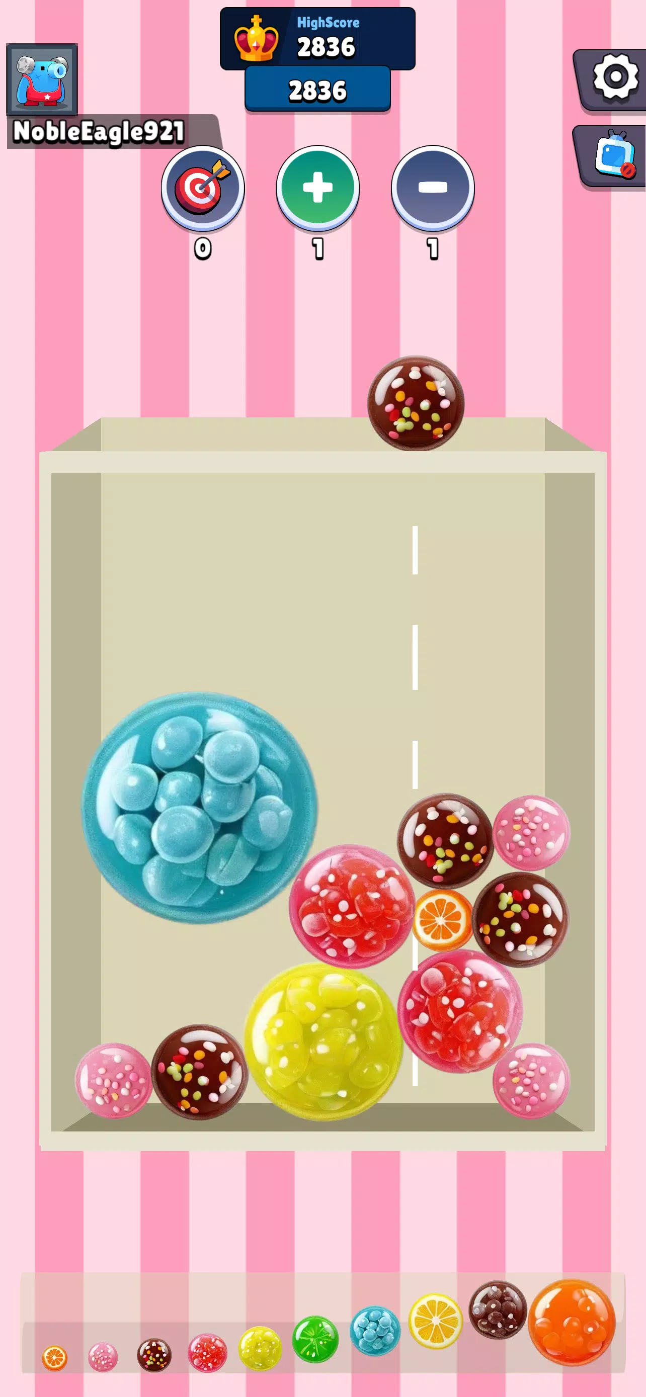 Candy Merge Schermafbeelding 1