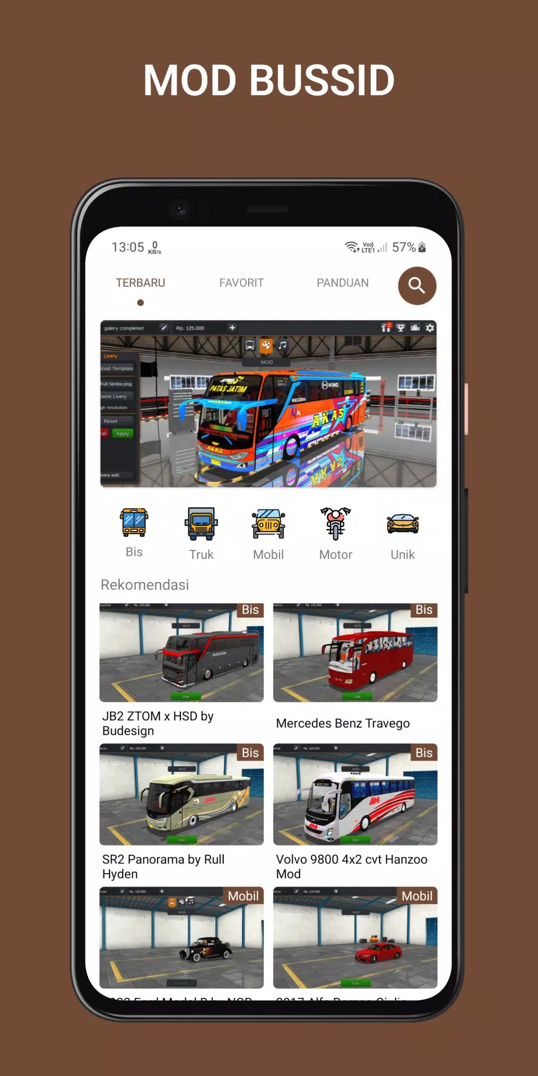 Schermata MOD Bussid Terbaru 2024 0